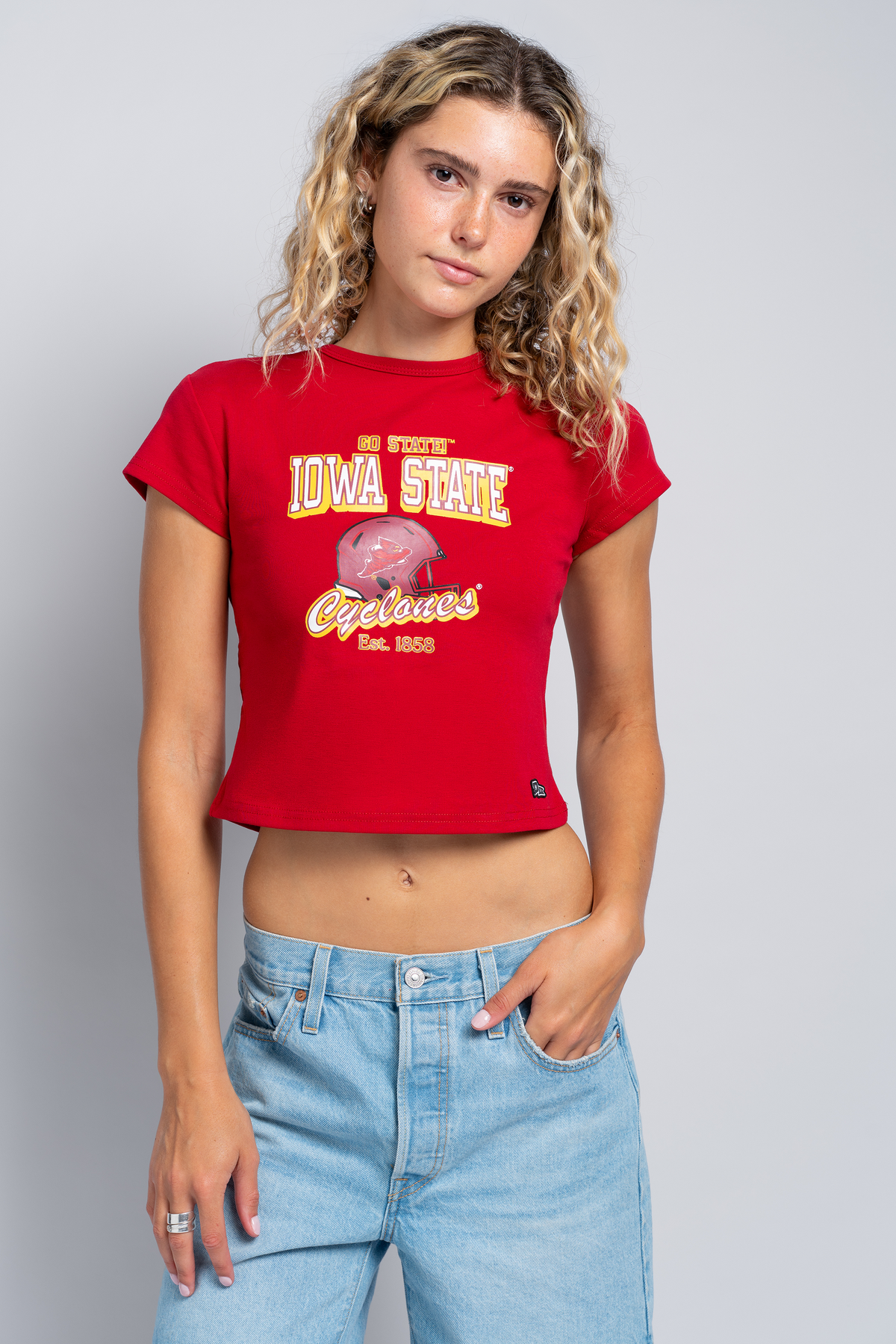 Iowa State University Vintage Baby Tee