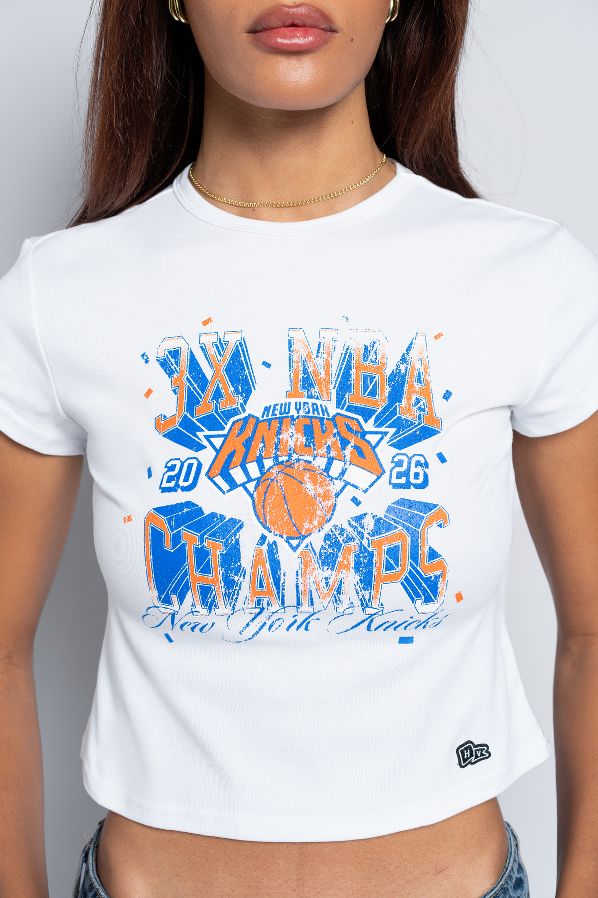 New York Knicks 2026 Champions Baby Tee