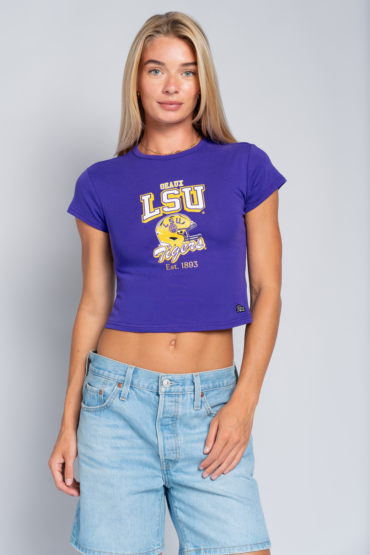 LSU Vintage Baby Tee
