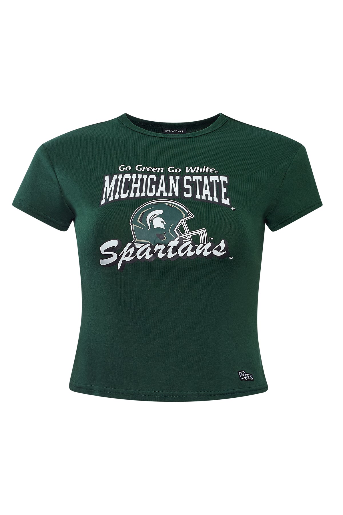 Michigan State Vintage Baby Tee