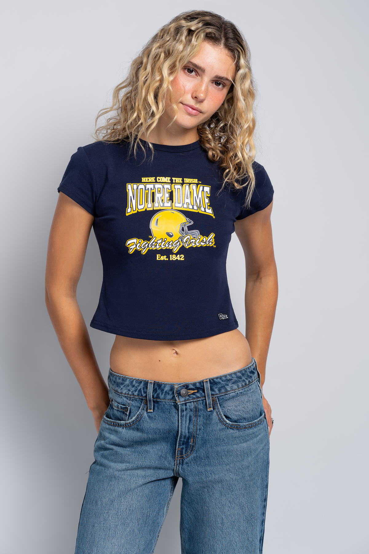 Notre Dame Vintage Baby Tee