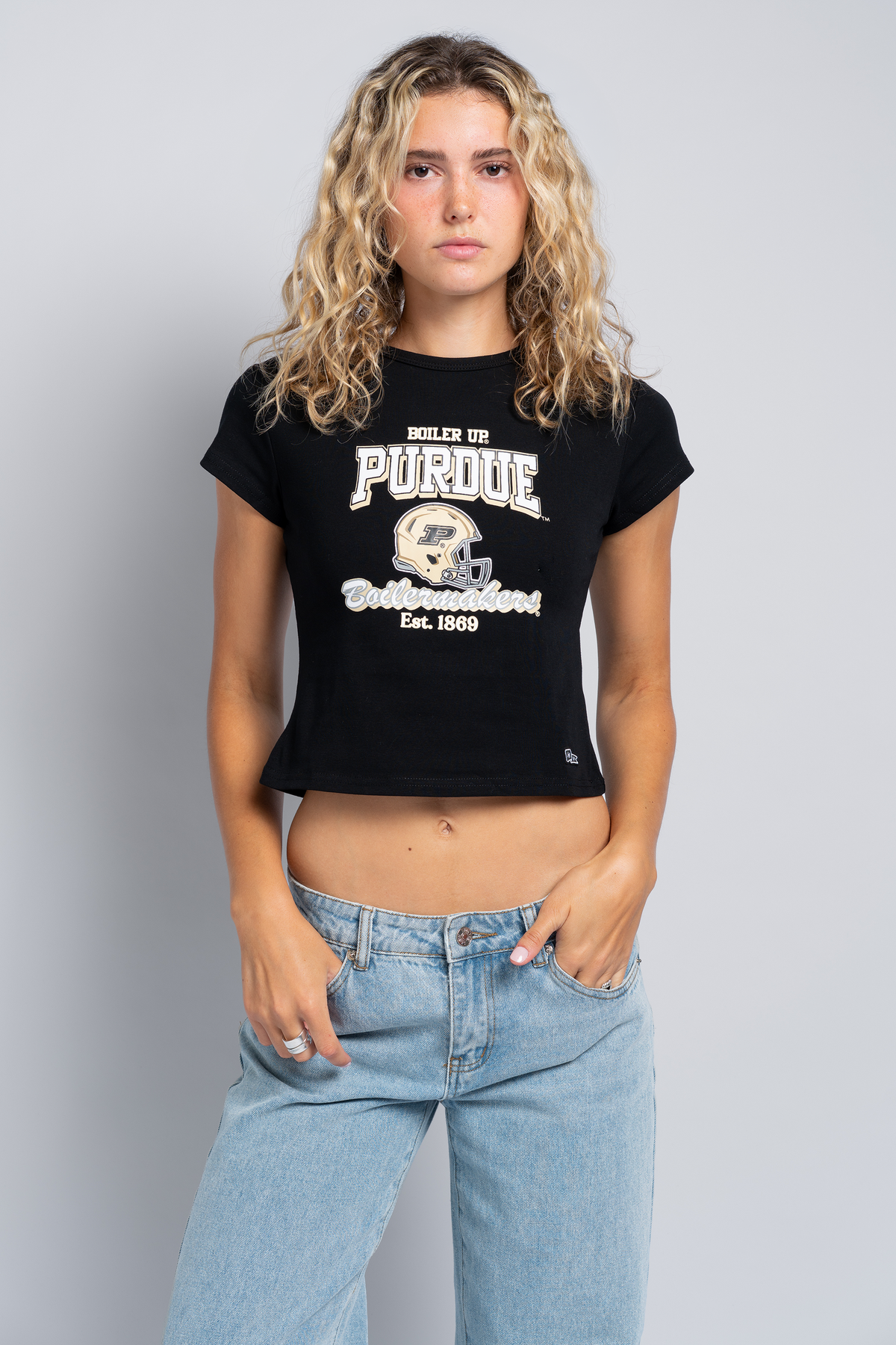 Purdue University Vintage Baby Tee