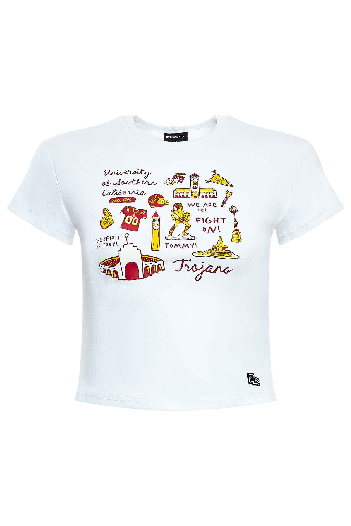 USC Vintage Baby Tee