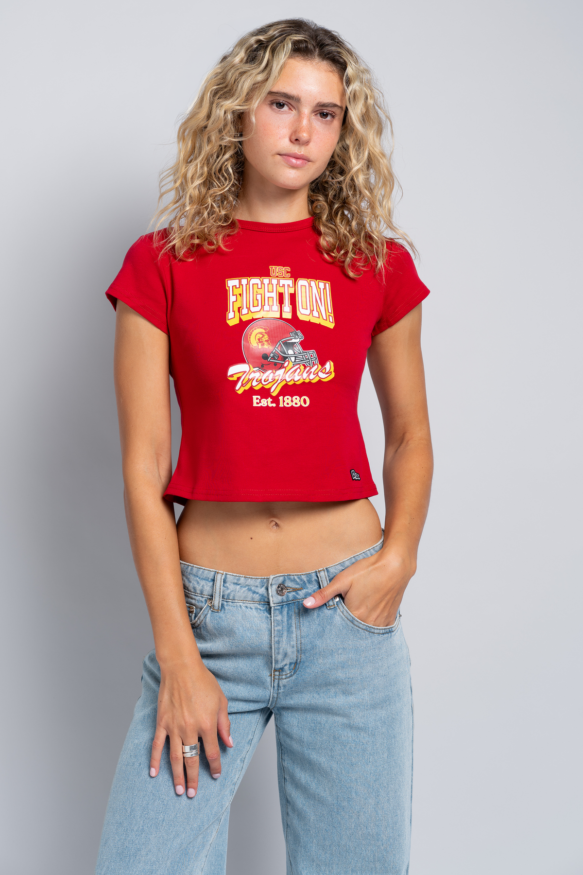 USC Vintage Baby Tee