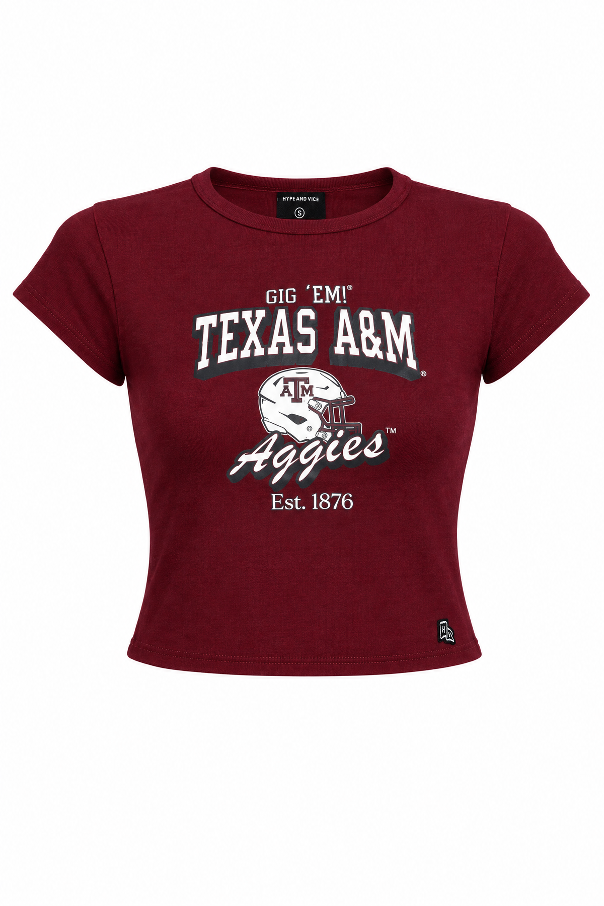 Texas A&M Vintage Baby Tee