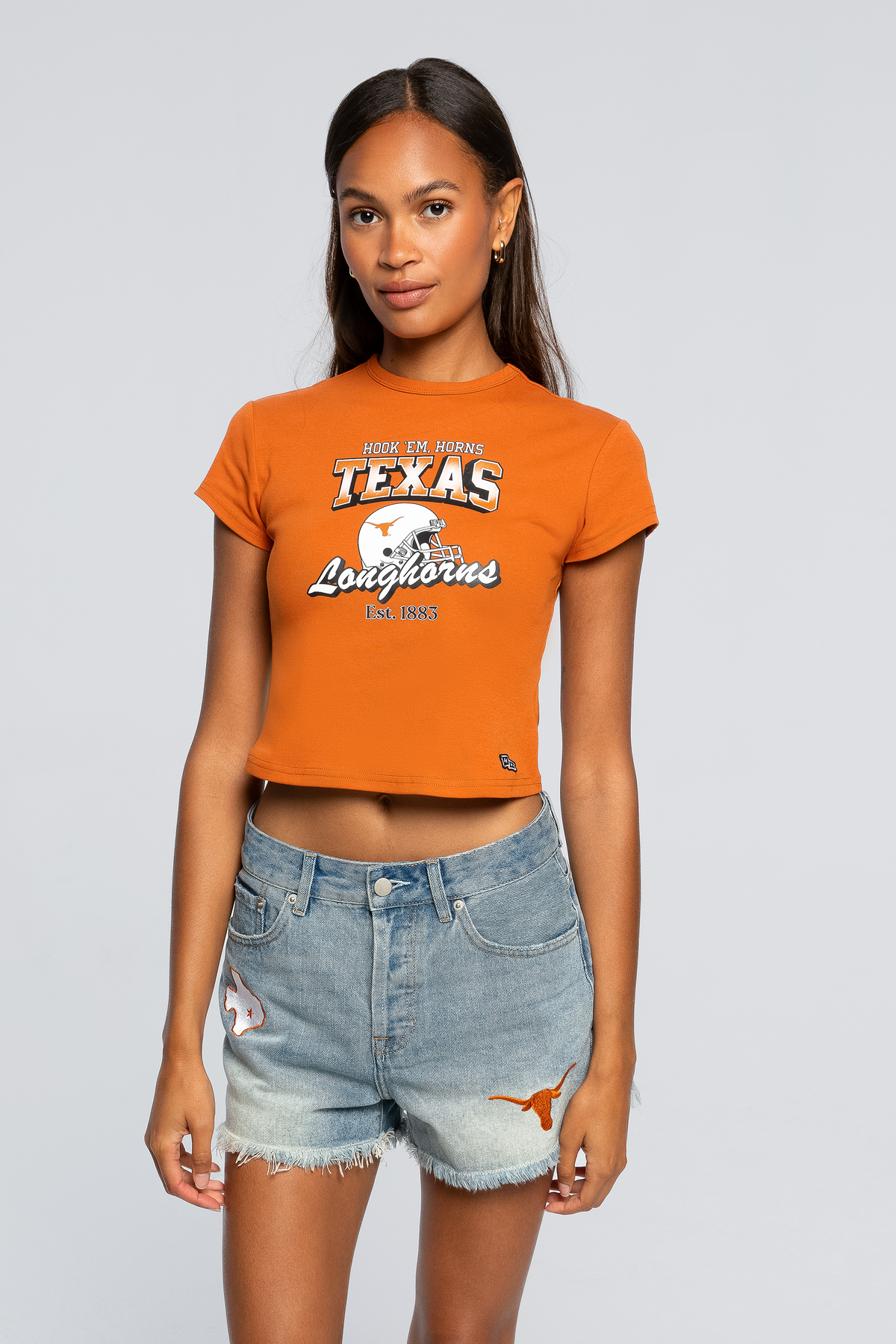 UT Austin Vintage Baby Tee