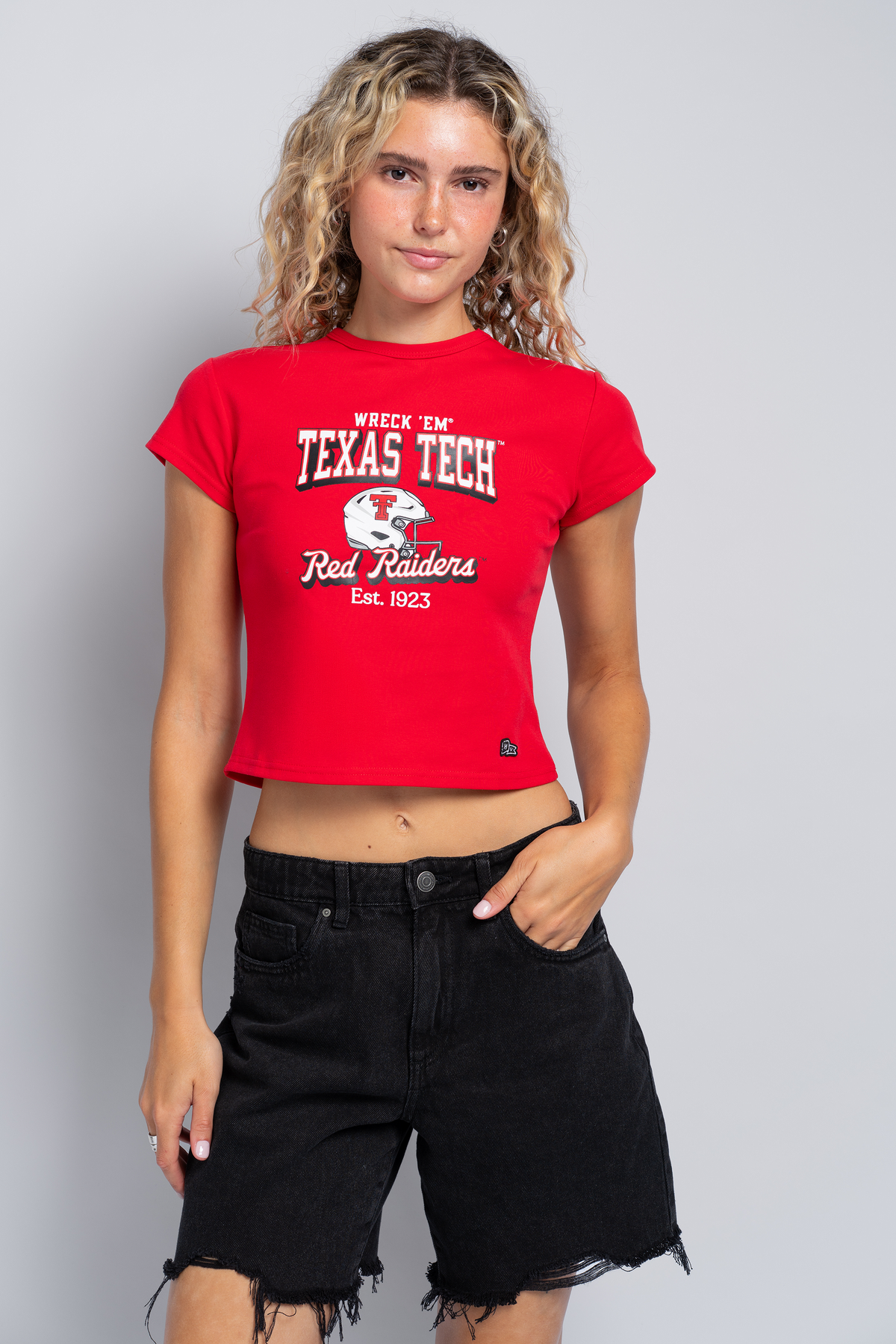 Texas Tech Vintage Baby Tee
