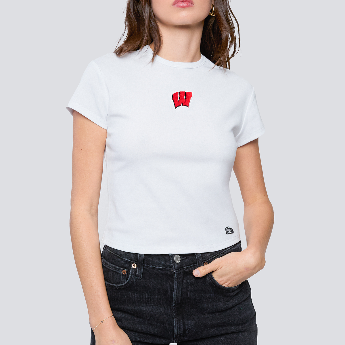 HWC LABEL BABY TEE WHITE Sサイズ HWC LABEL BABY TEE WHITE Sサイズ