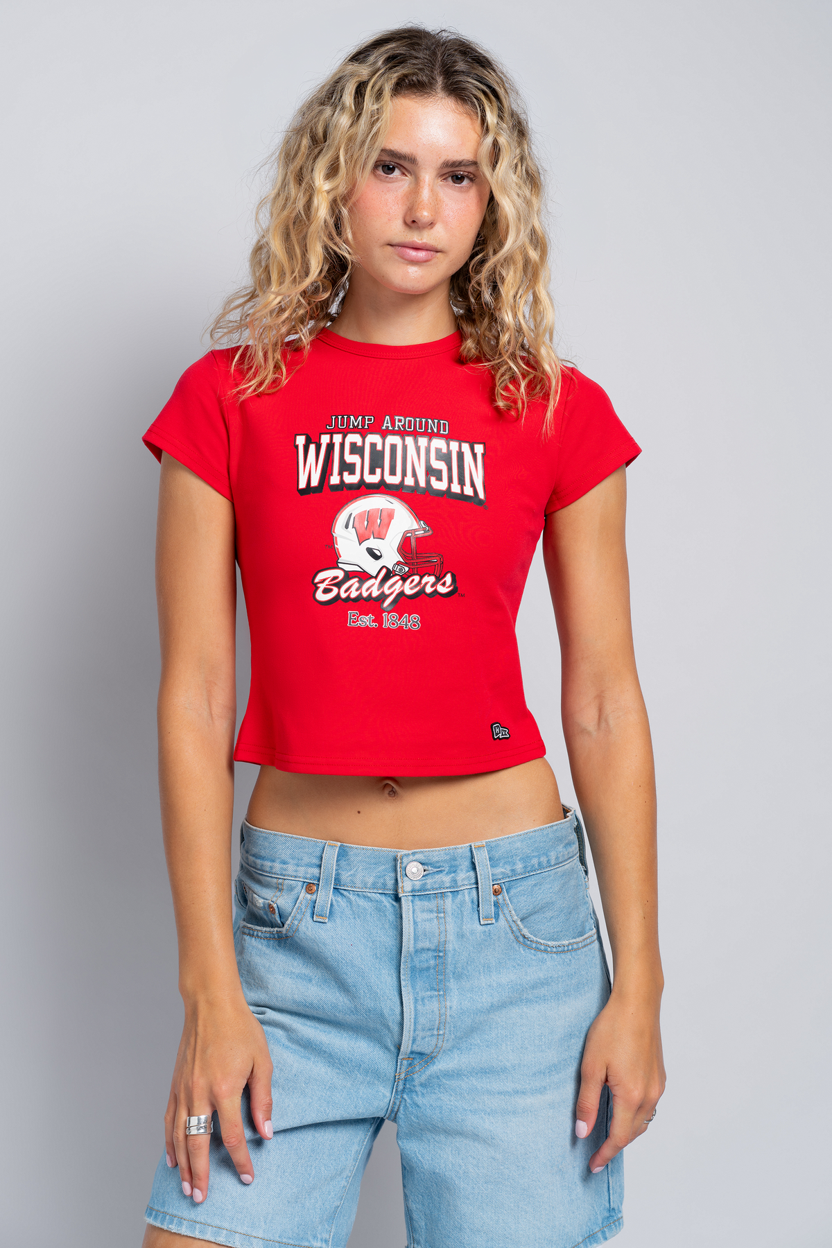 University of Wisconsin Vintage Baby Tee
