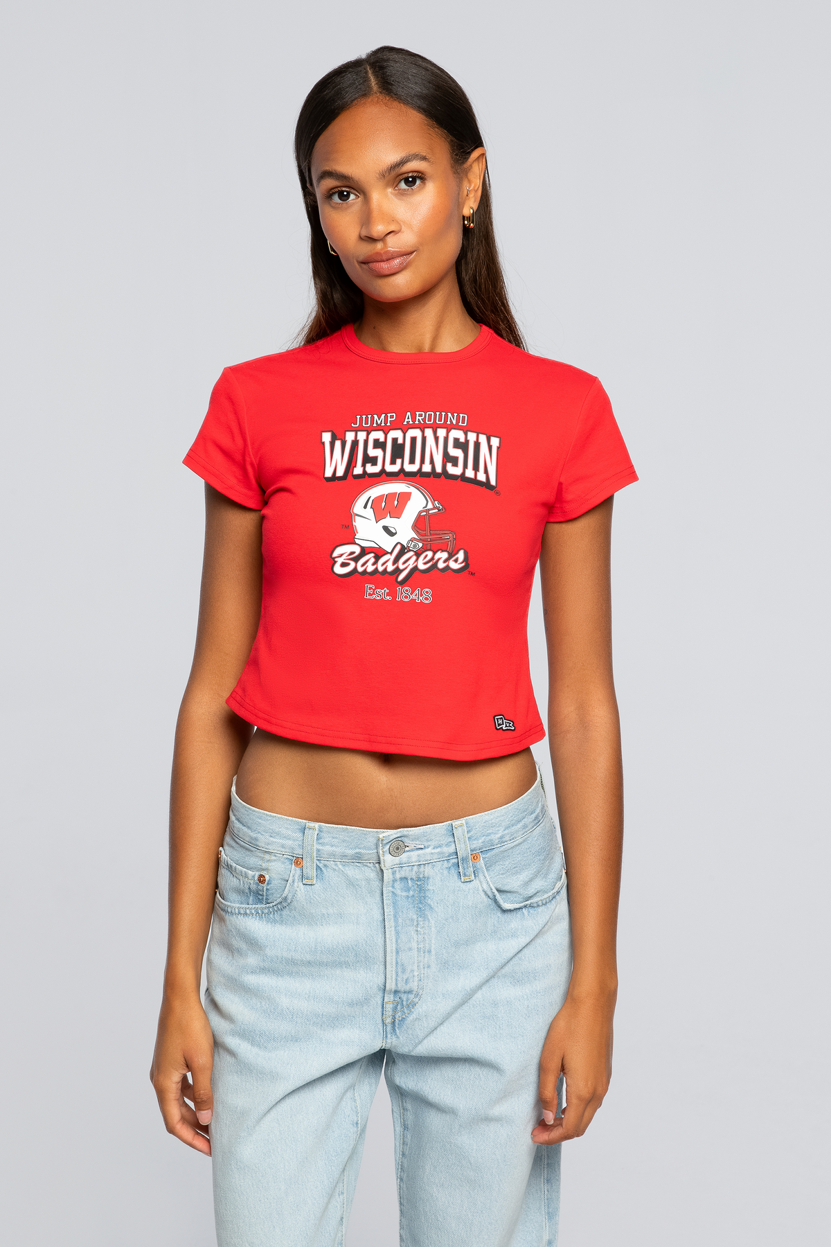 University of Wisconsin Vintage Baby Tee