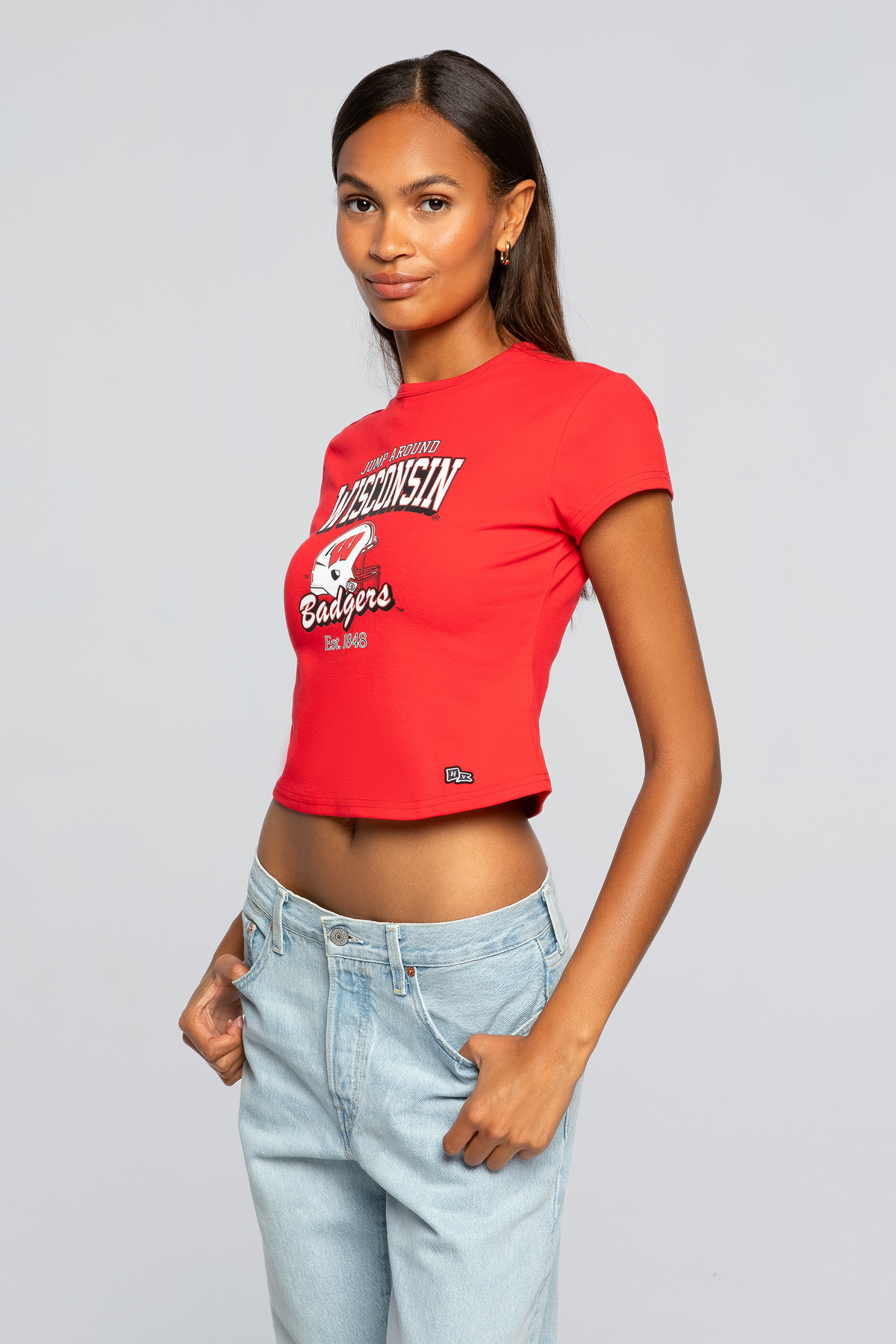 University of Wisconsin Vintage Baby Tee