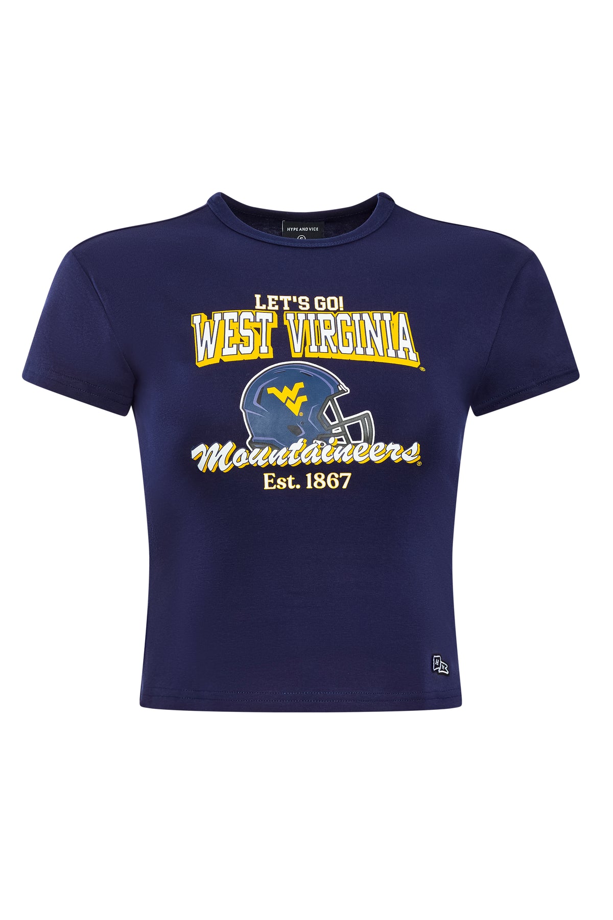 West Virginia University Vintage Baby Tee