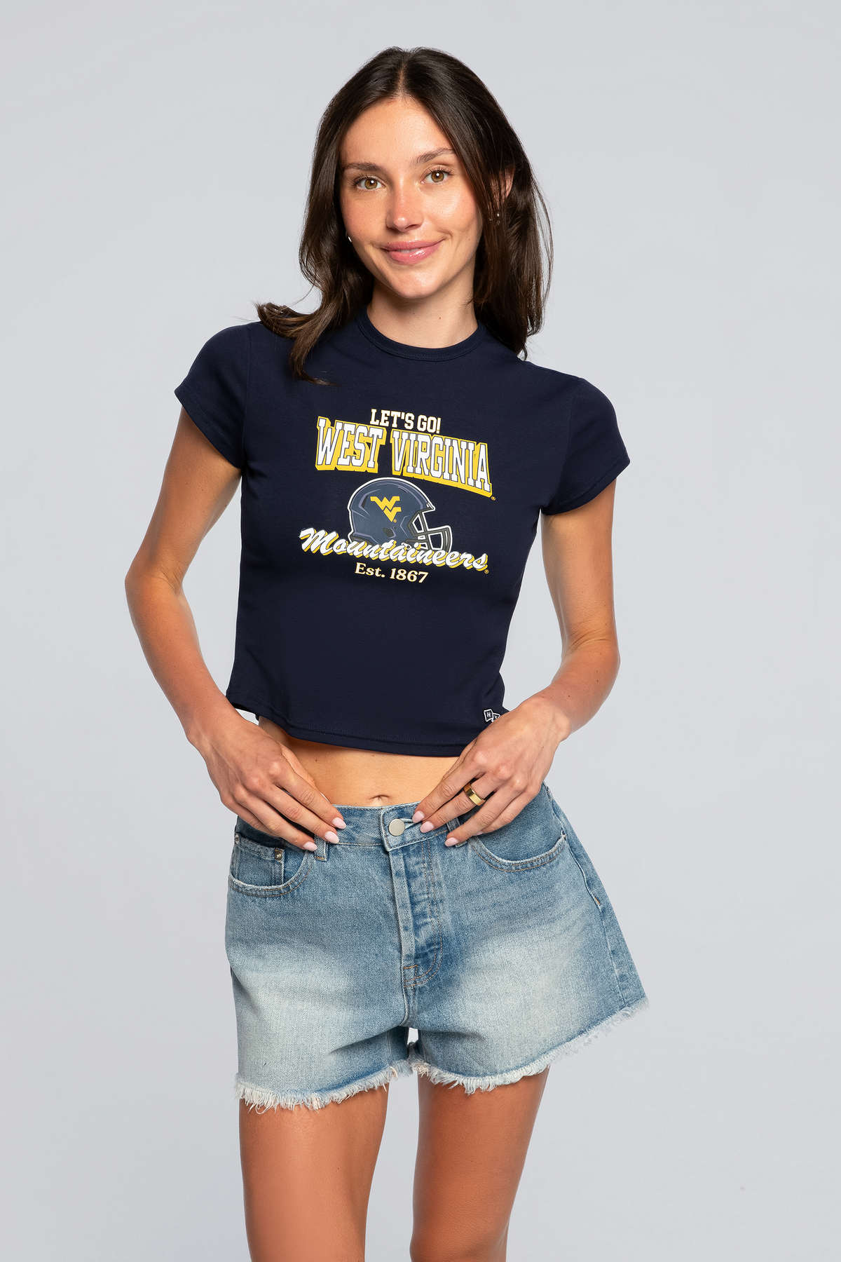 West Virginia University Vintage Baby Tee