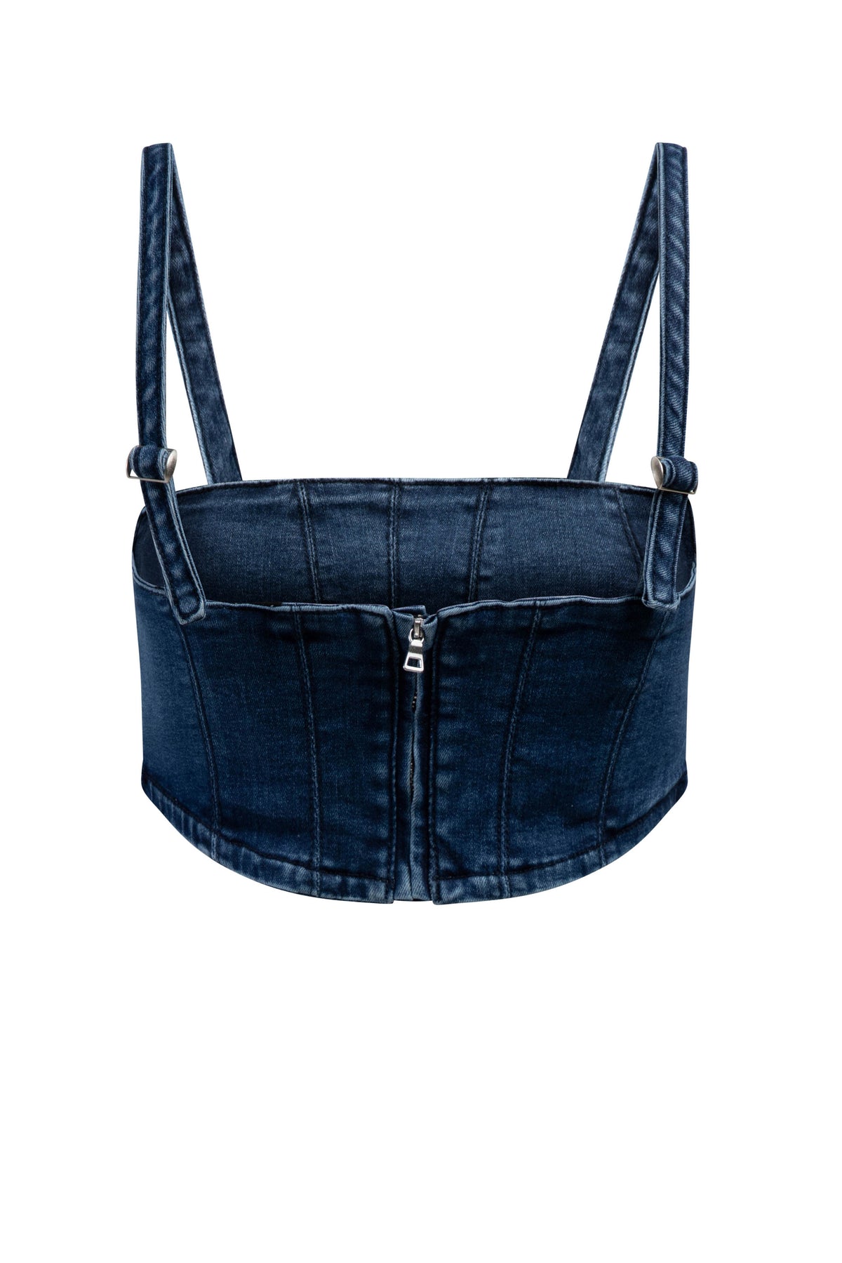 University of New Mexico Denim Corset