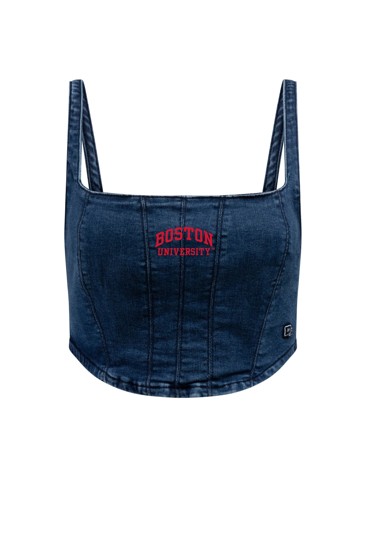 Boston University Denim Corset