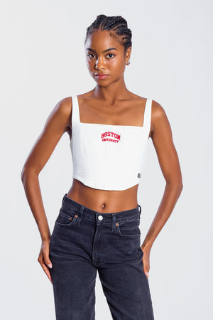 Boston University Denim Corset
