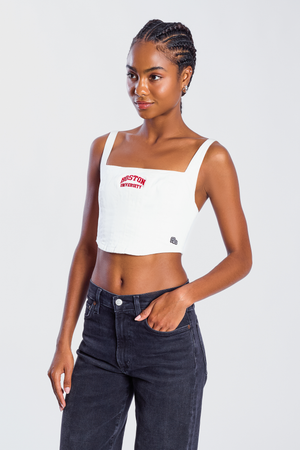 Boston University Denim Corset