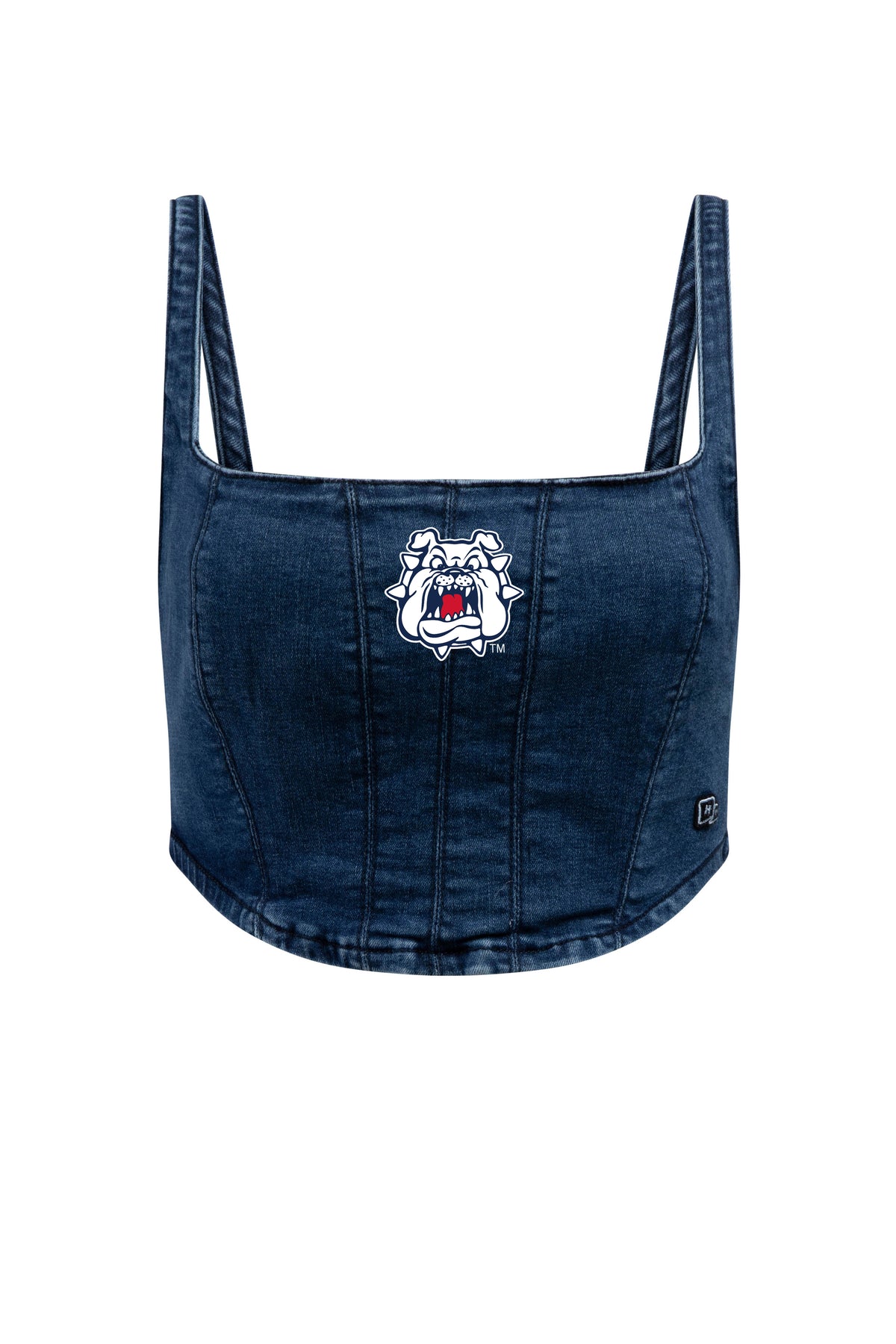 Fresno State University Denim Corset