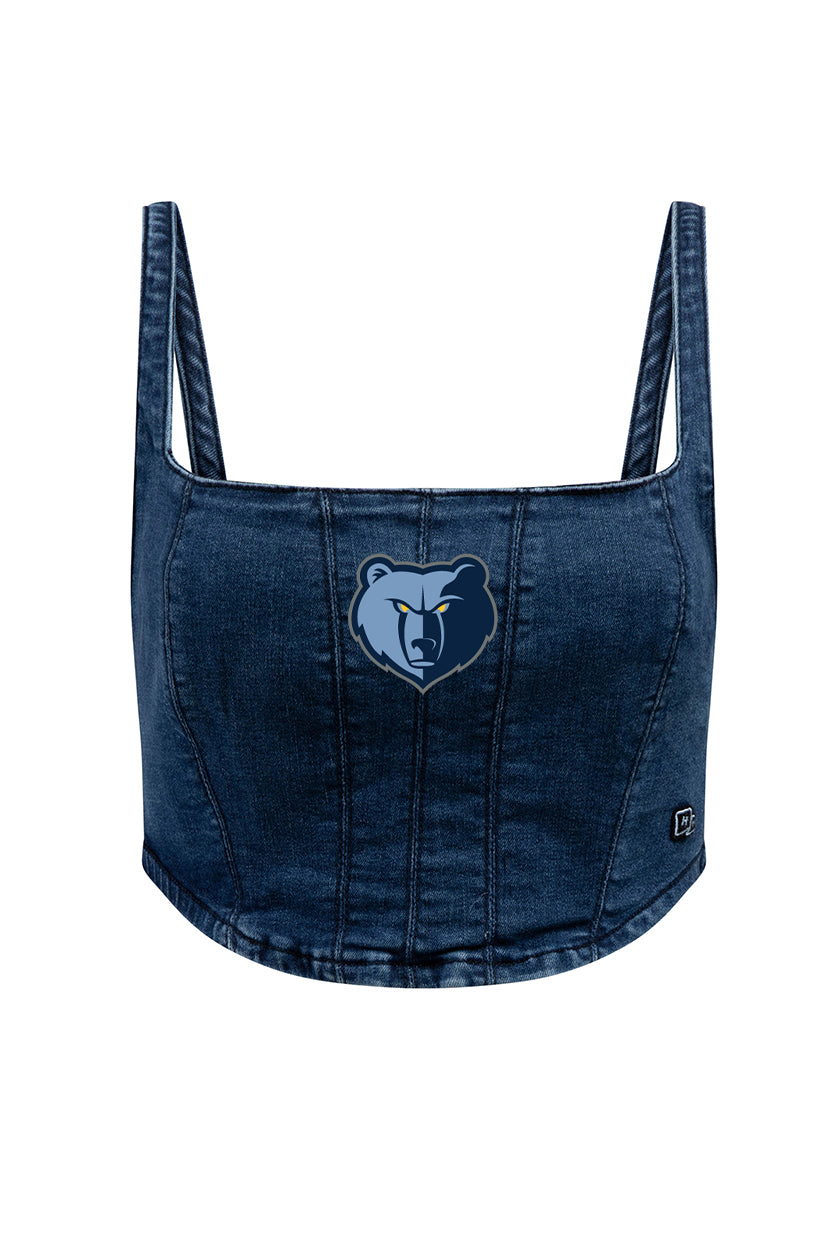 Memphis Grizzlies Denim Corset