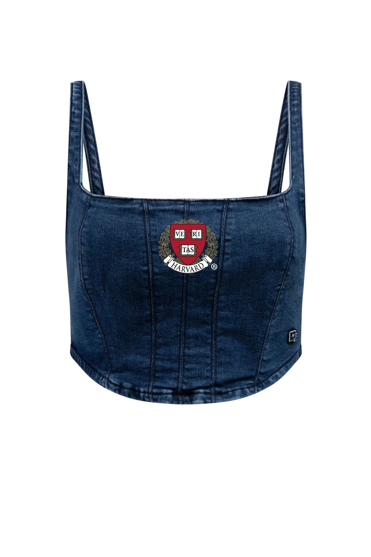 Harvard University Denim Corset