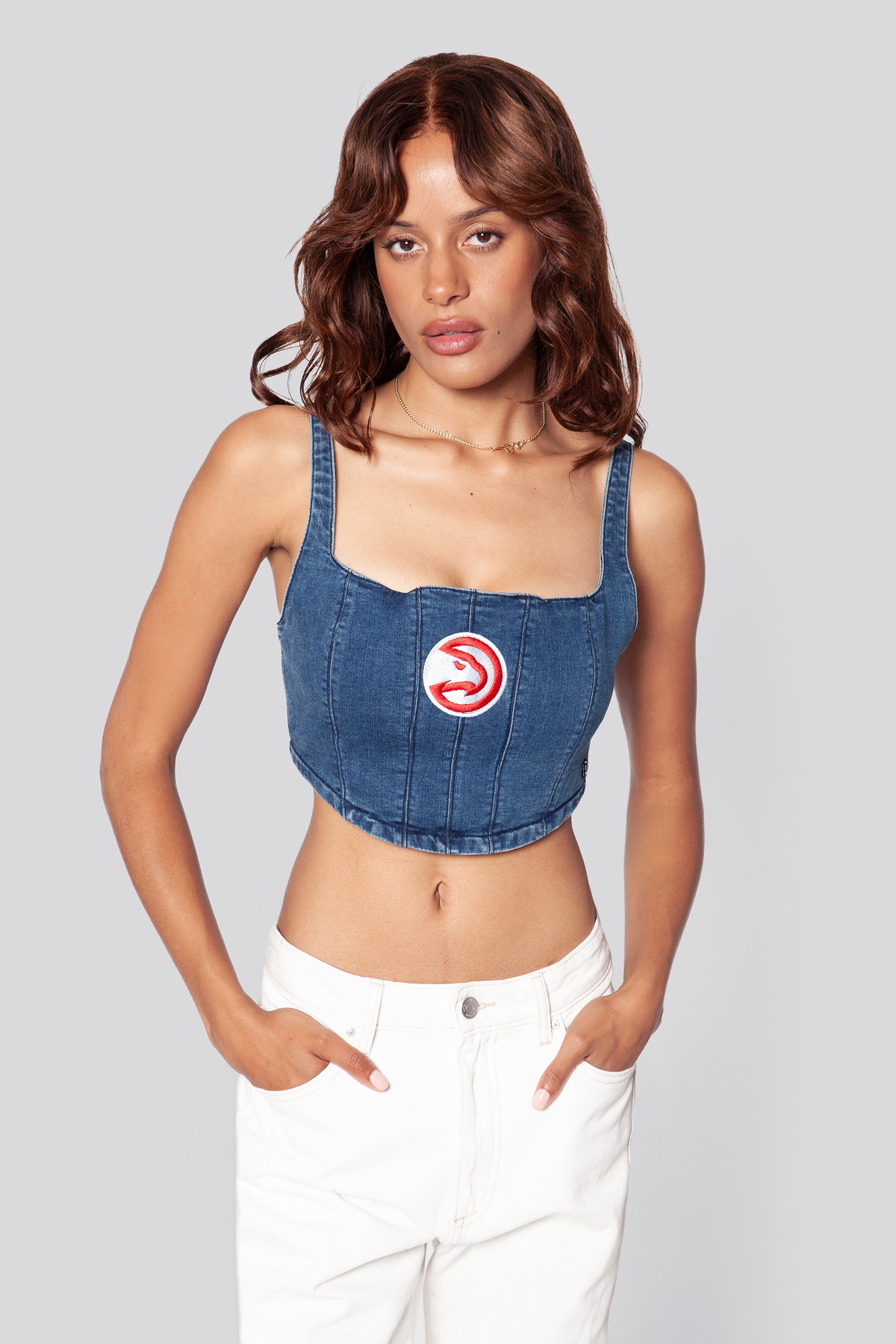 Atlanta Hawks Denim Corset