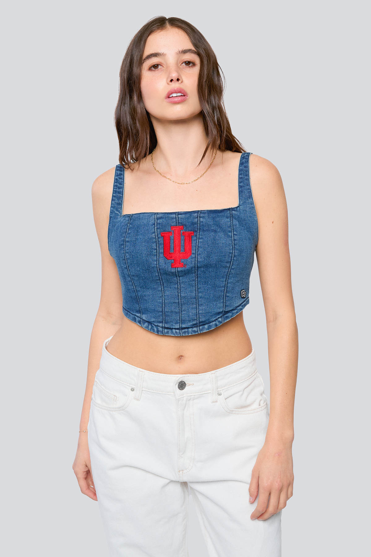 Indiana University Denim Corset