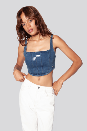 Utah Jazz Denim Corset