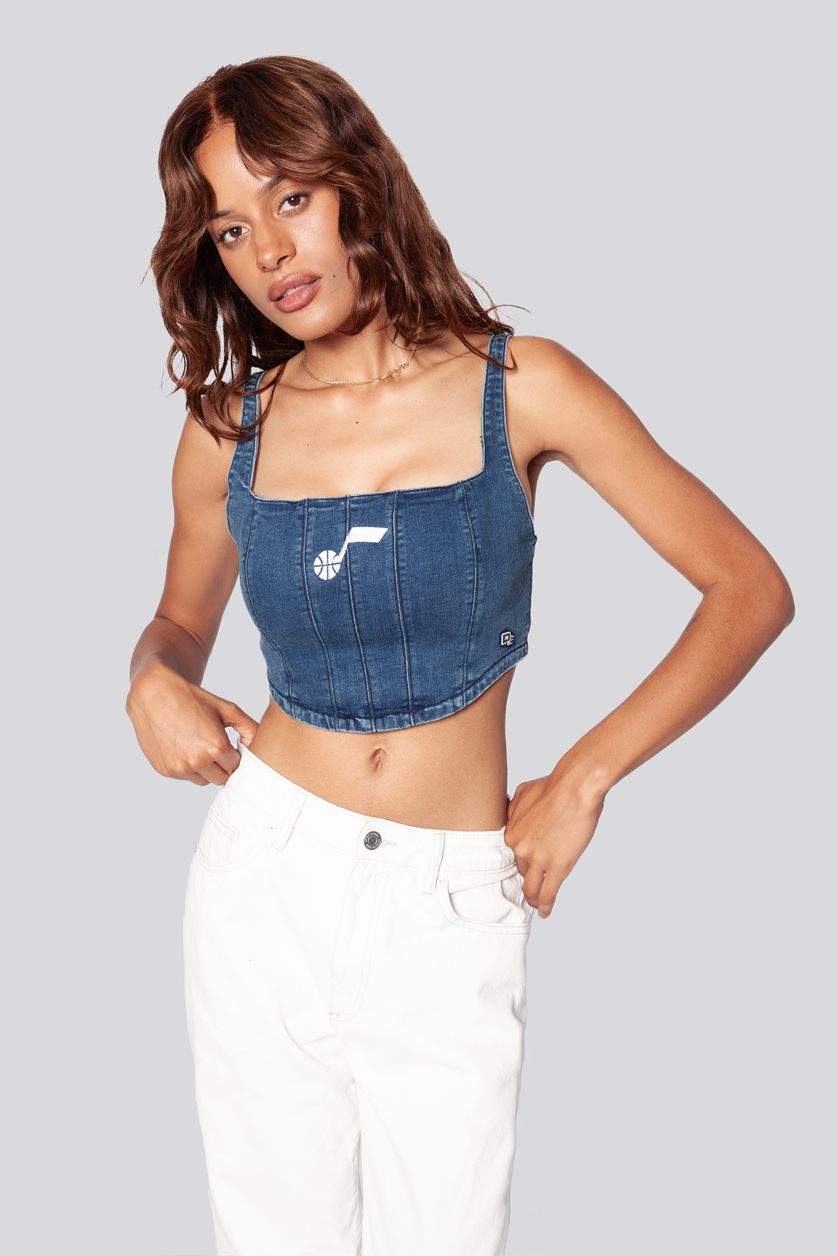 Utah Jazz Denim Corset