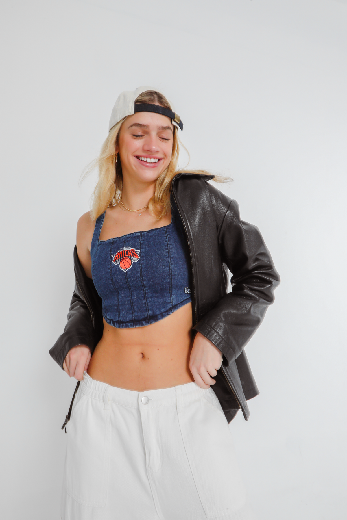 New York Knicks Denim Corset