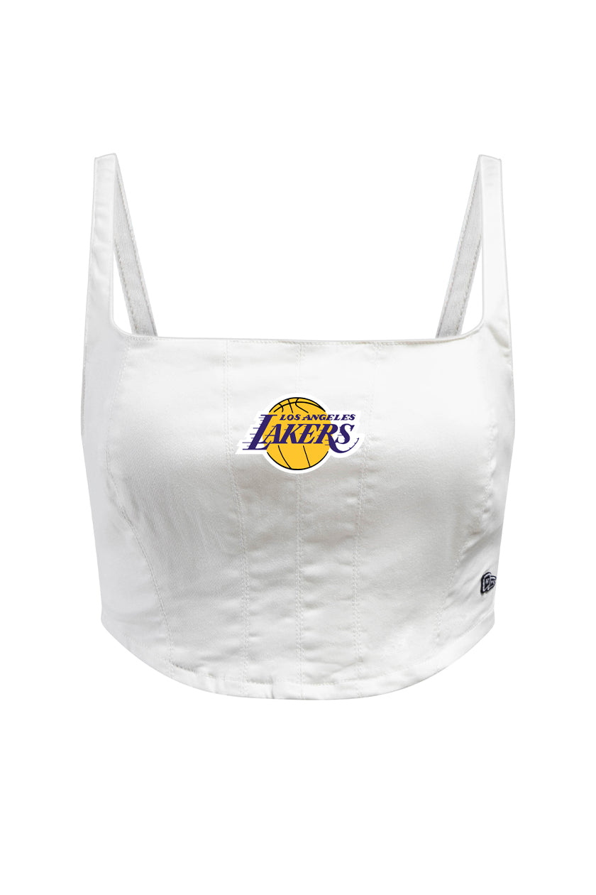 Los Angeles Lakers Denim Corset