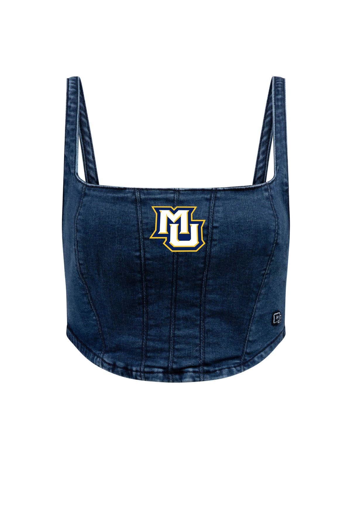 Marquette University Denim Corset