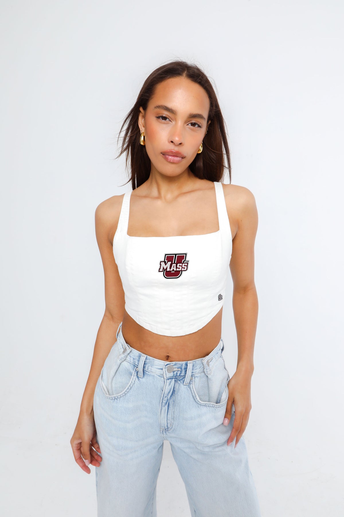 UMass Denim Corset