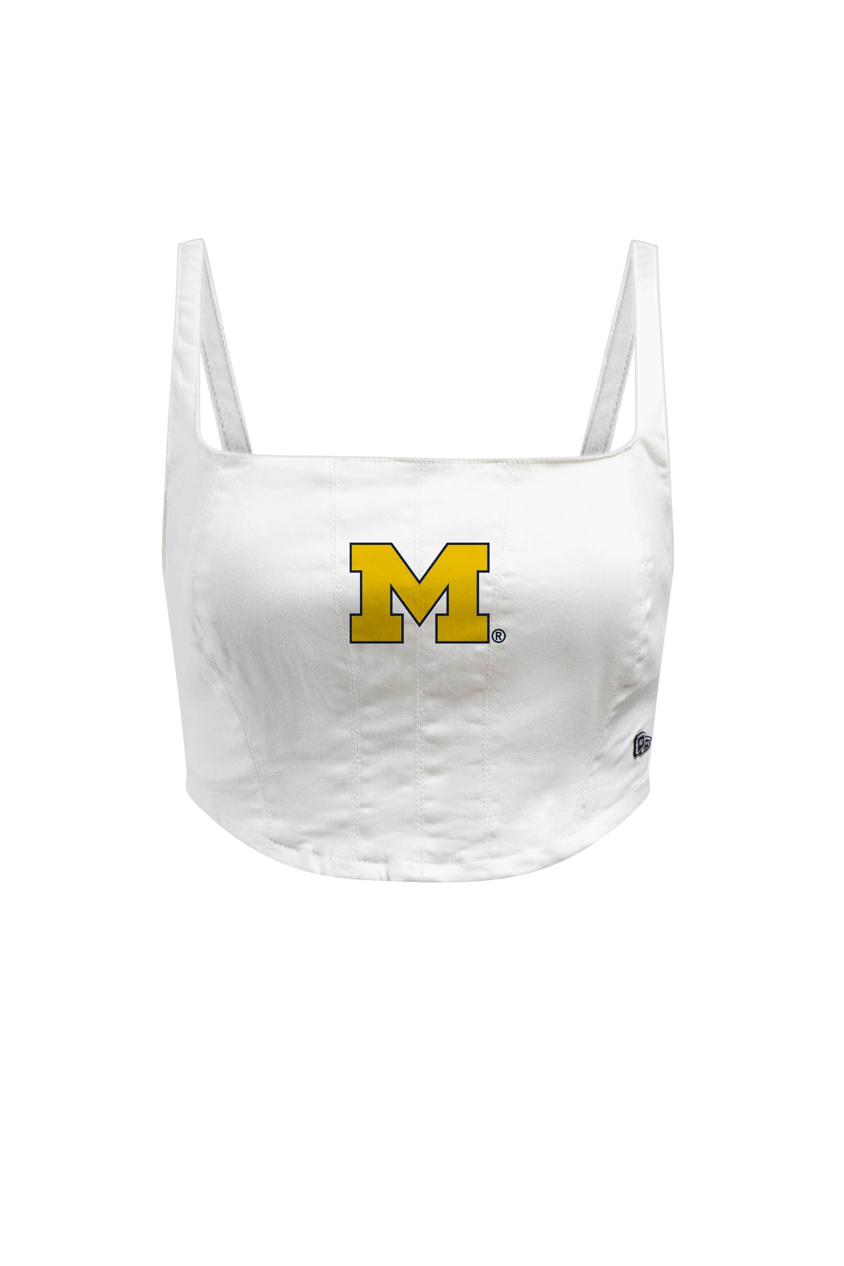 University of Michigan Denim Corset