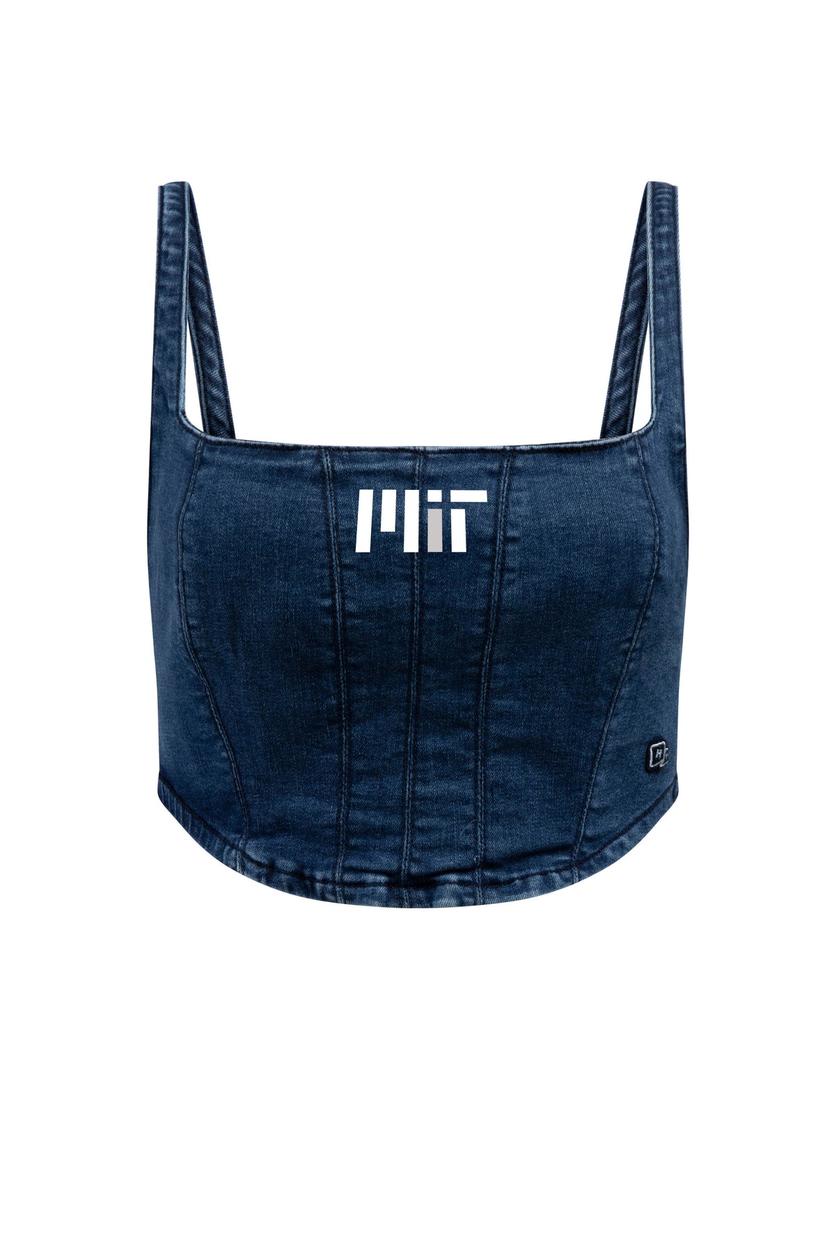 Massachusetts Institute of Technology Denim Corset