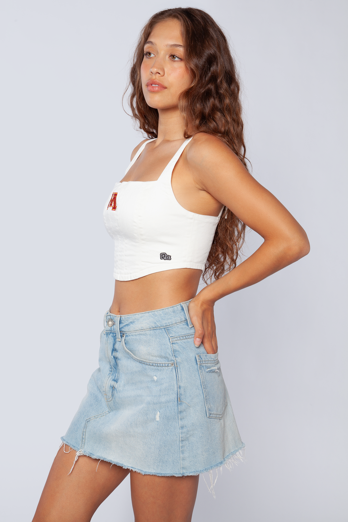 University of Minnesota Denim Corset
