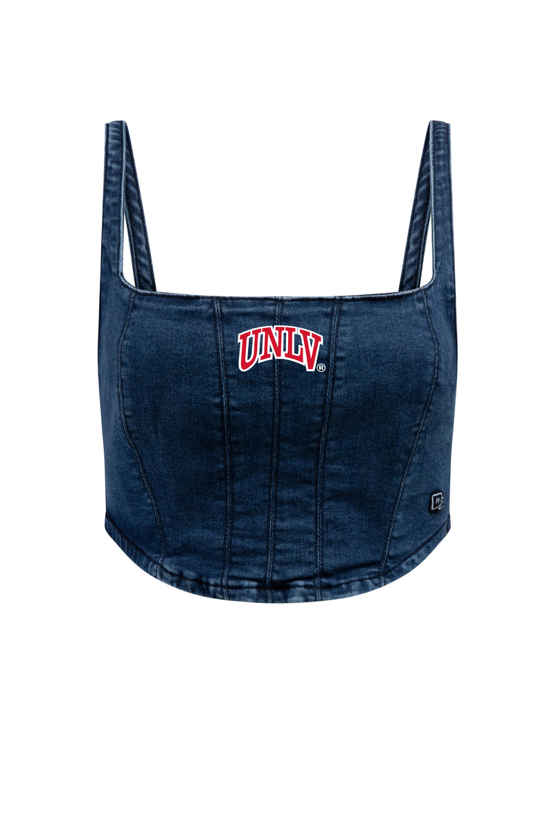 University of Nevada Las Vegas Denim Corset