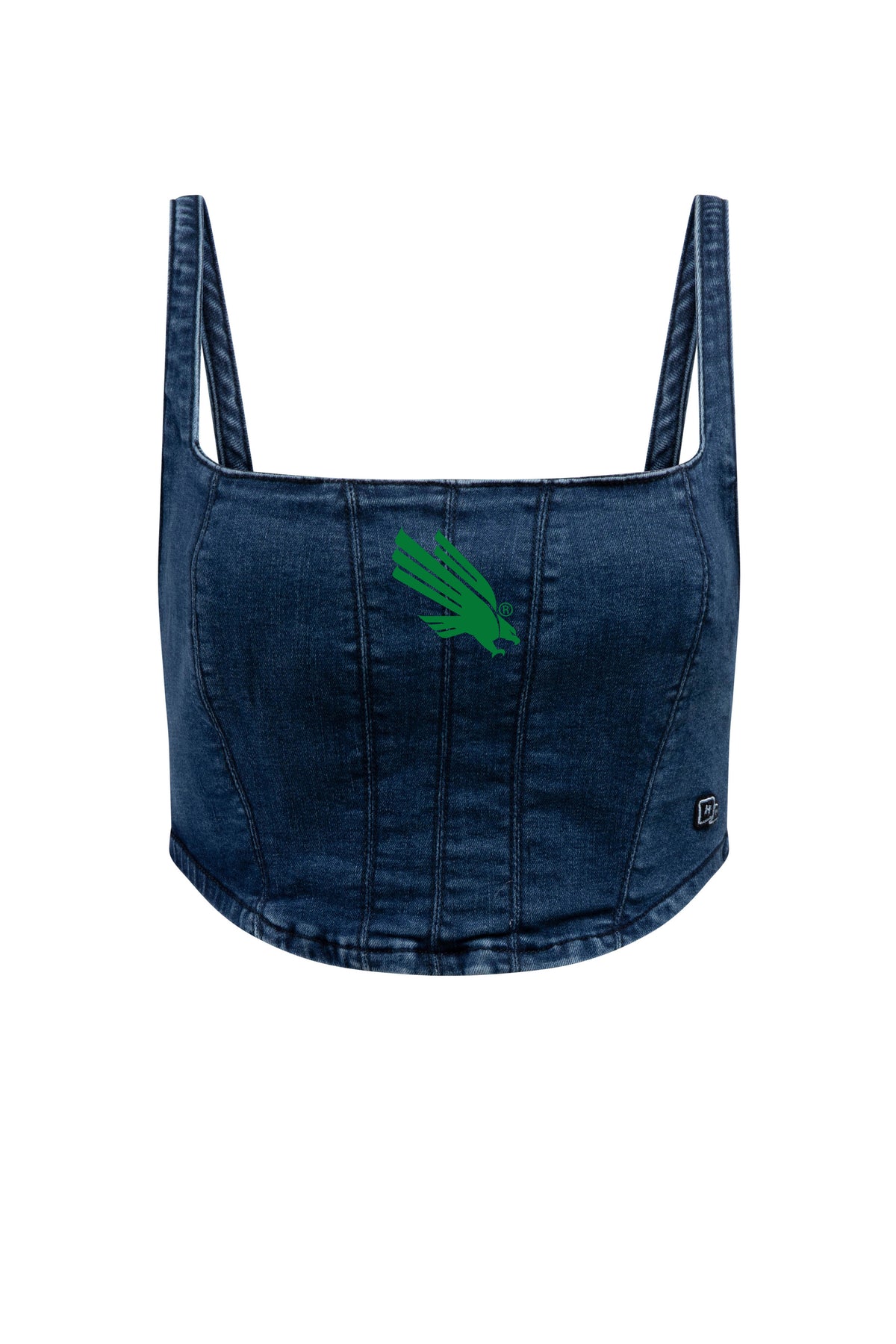 University of North Texas Denim Corset