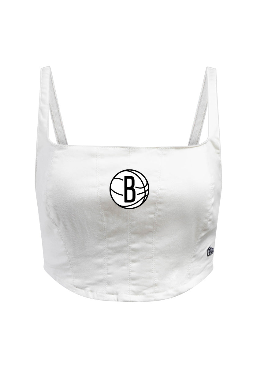 Brooklyn Nets Denim Corset