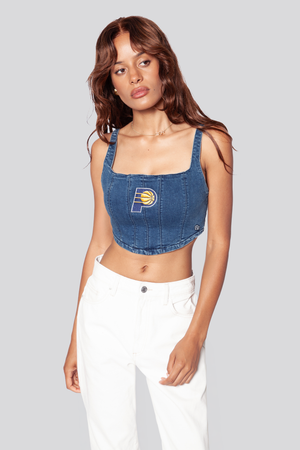 Indiana Pacers Denim Corset
