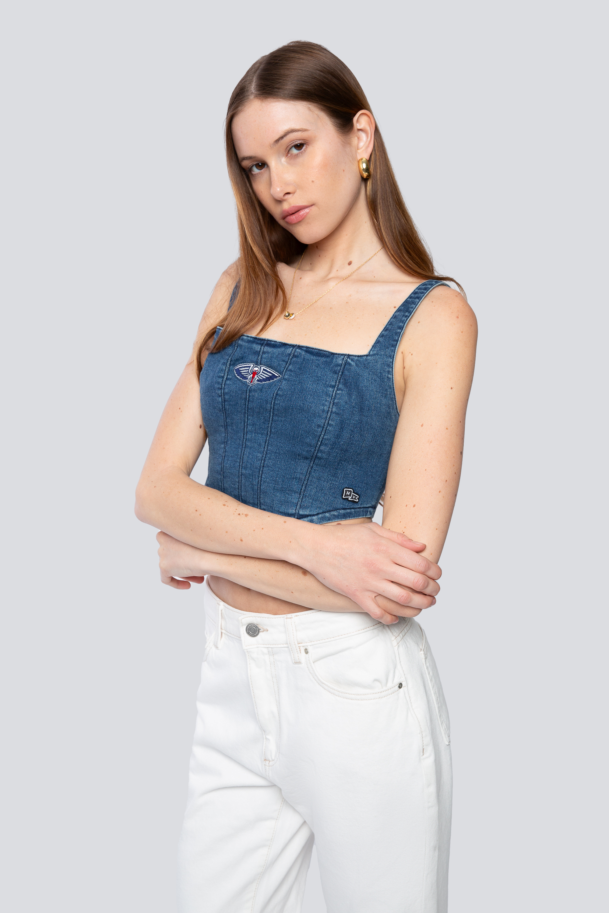 New Orleans Pelicans Denim Corset