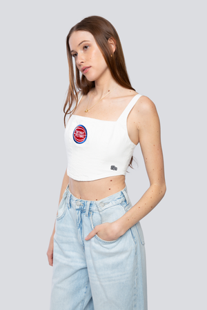 Detroit Pistons Denim Corset