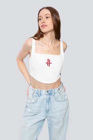 Houston Rockets Denim Corset