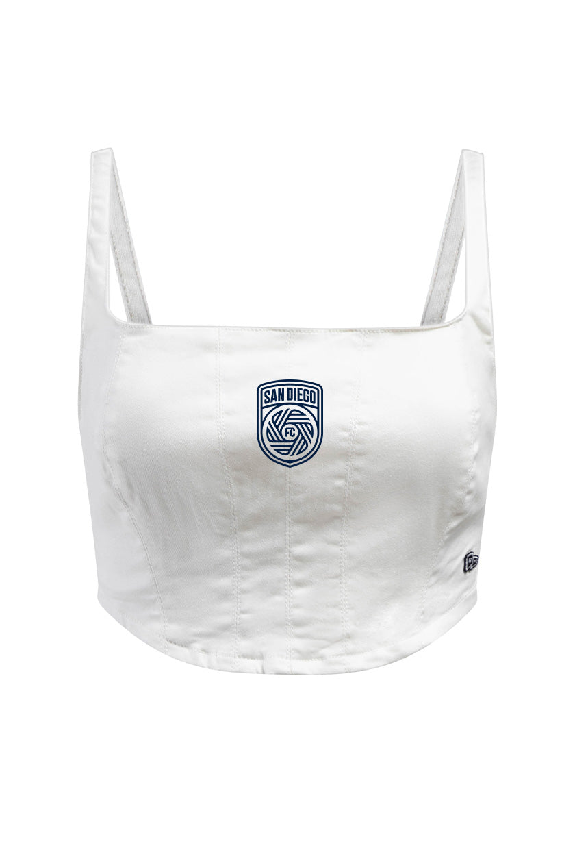 San Diego FC Denim Corset