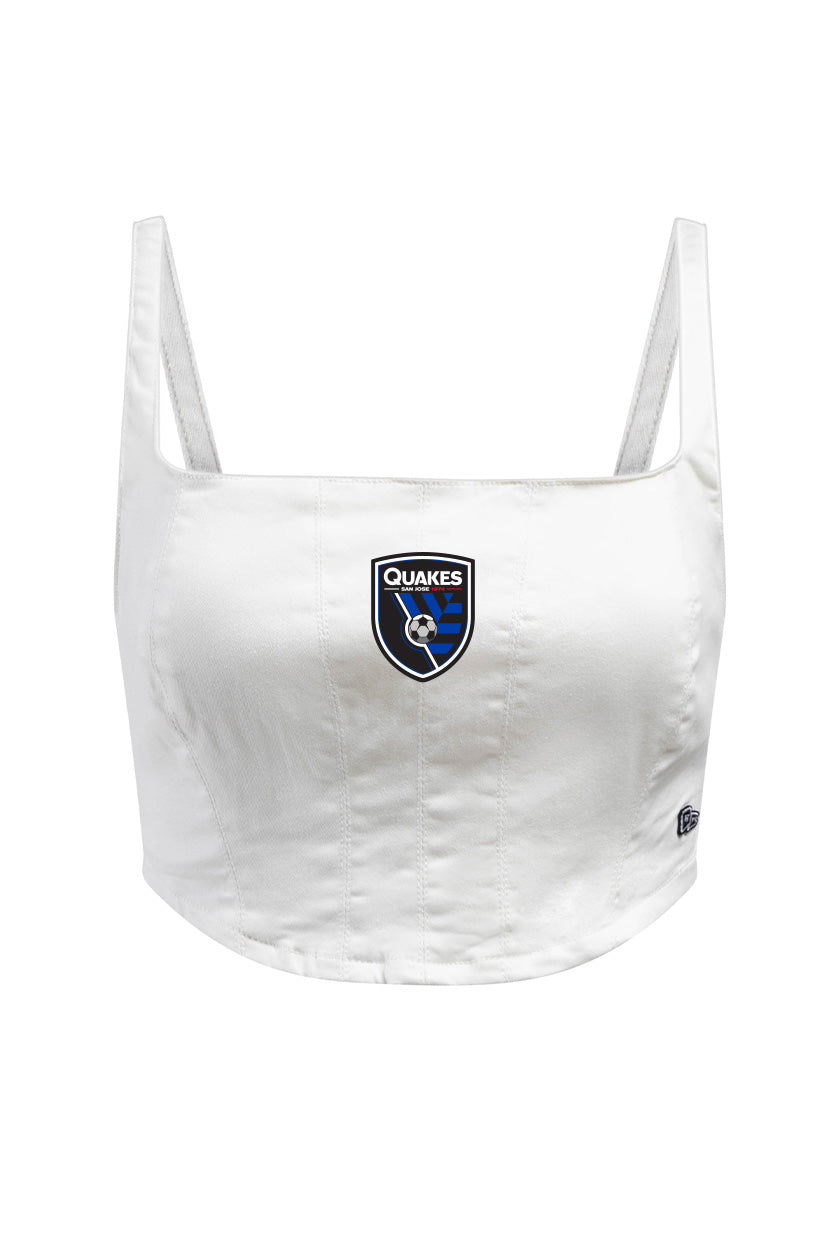 San Jose Earthquakes Denim Corset