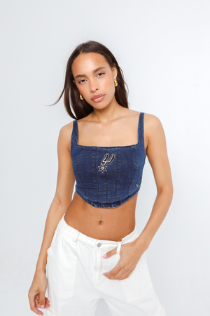 San Antonio Spurs Denim Corset