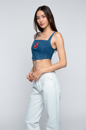 Syracuse University Denim Corset