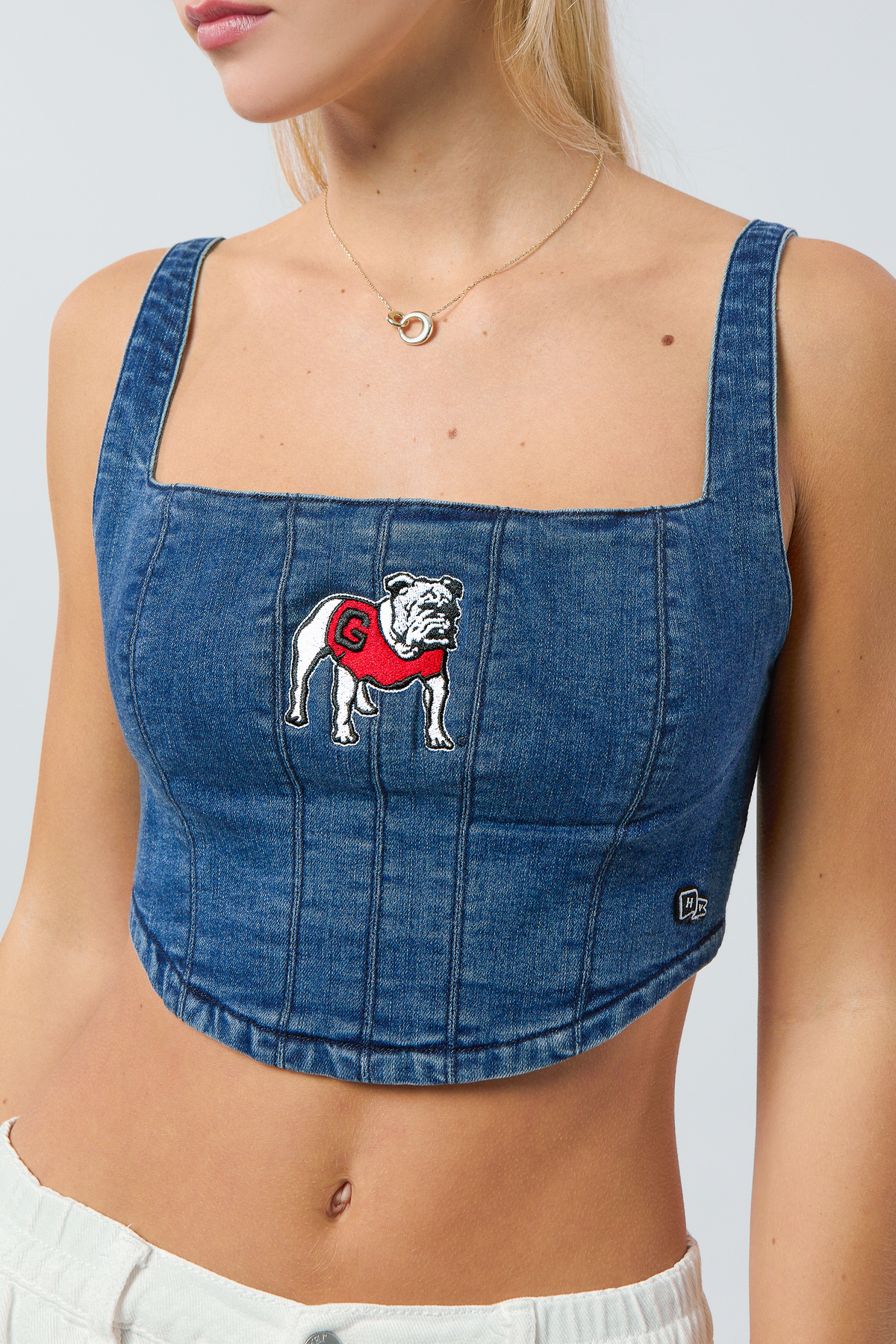 Georgia Denim Corset