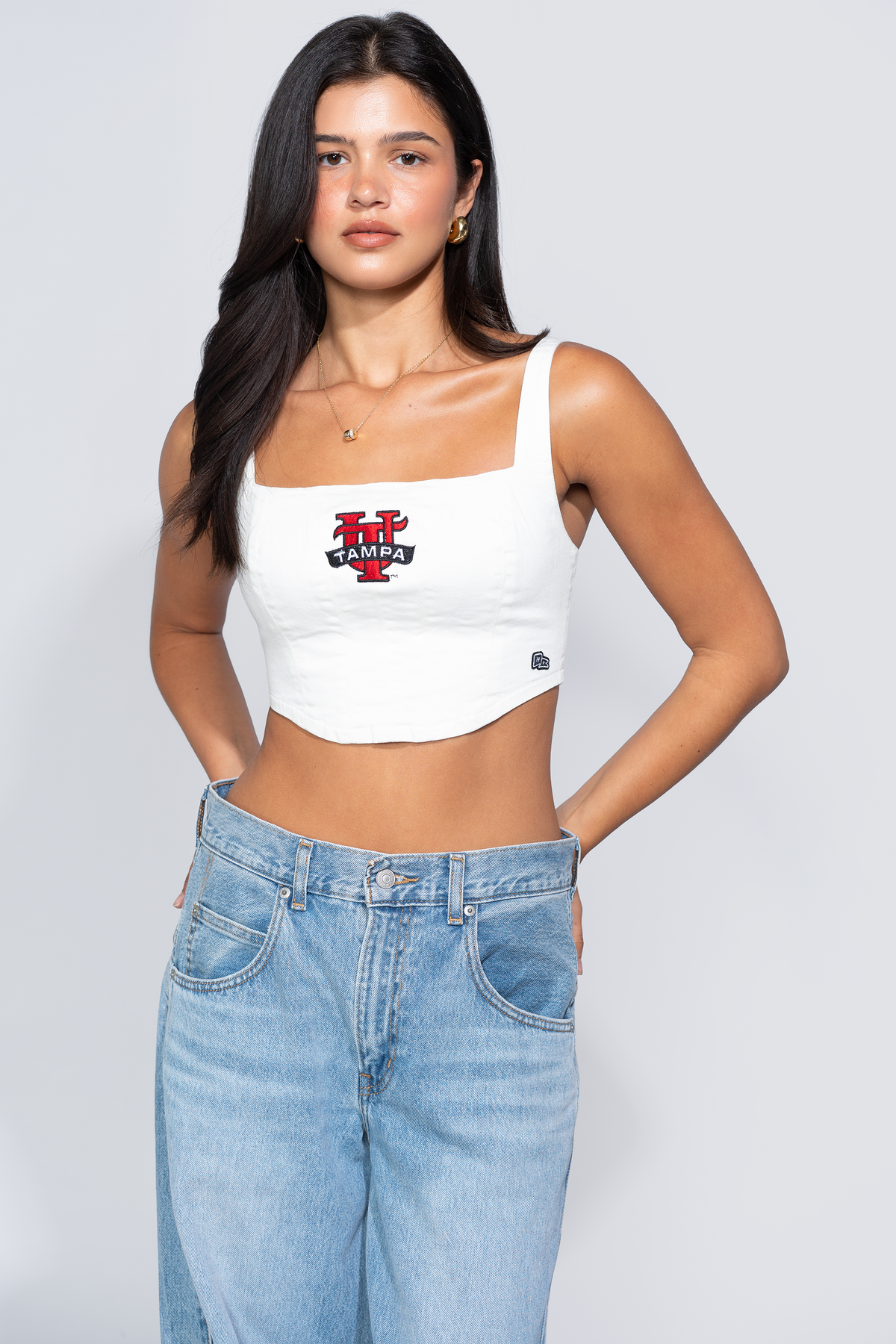 University of Tampa Denim Corset