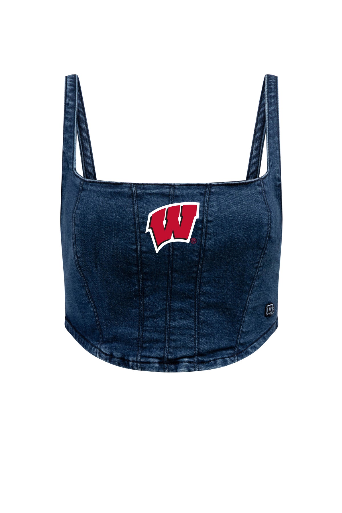 University of Wisconsin Denim Corset