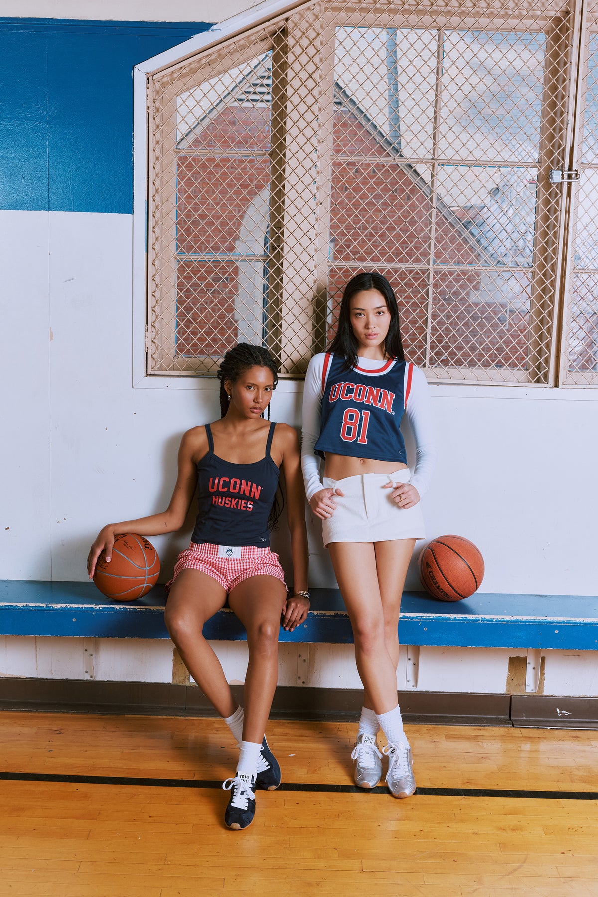 UConn Gameday Gingham Shorts